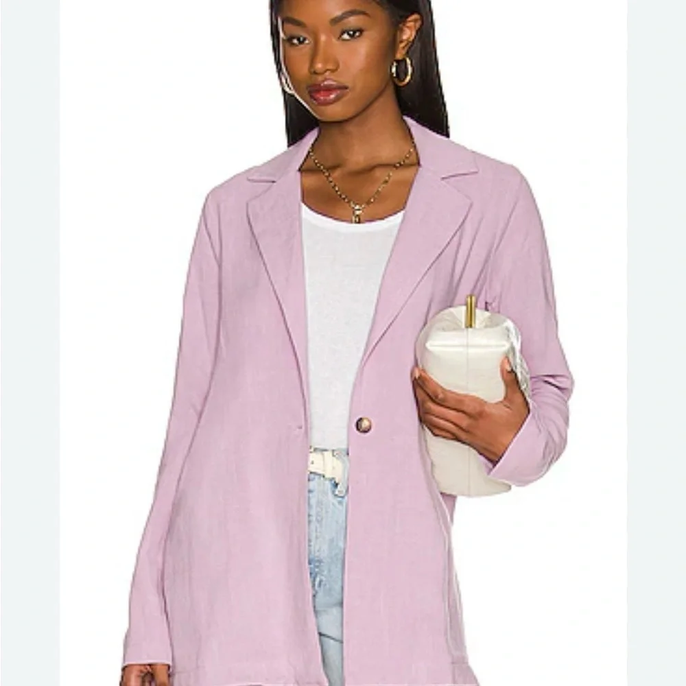 Show Me Your MuMu Pastel Purple Blazer